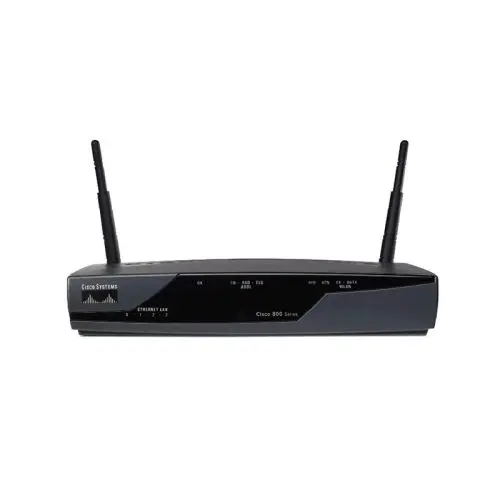 CISCO878W-G-A-K9 Cisco 870 Series IEEE 802.11n 2.4GHz 54Mb/s 4 x LAN Ports 100Base-TX + 1 x WAN Port 2 x Antennas Integrated Services Router