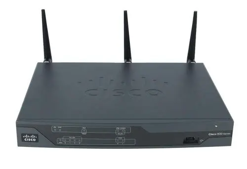 CISCO887GW-GN-A-K9 Cisco 880 Series IEEE 802.11n 2.4GHz 54Mb/s 4 x LAN Ports 100Base-TX + 1 x WAN Port 3 x Antennas Integrated Services Router