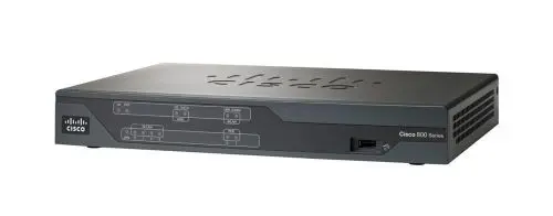 CISCO887W-GN-A-K9 Cisco 880 Series IEEE 802.11n 2.4GHz 100Mb/s 4 x LAN Ports 10Base-T/100Base-TX 1 x WAN Ports 10Base-T/100Base-TX 3 x Antennas Integrated Services Router