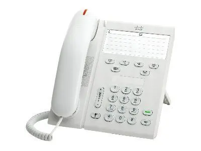 CP-6911-W-K9-RF Cisco Unified 6900 Series 6911 2 x Ports 10/100Base-TX White Wall-mountable IP Phone