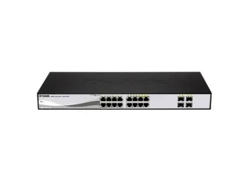 DGS-1210-16 D-Link 16 x 1000Base-T Port, 4 x Combo SFP Smart Managed Gigabit Switches