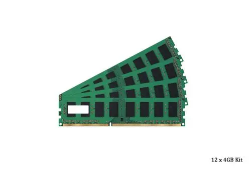 E6R46AV HP 48GB Kit (12x4GB) DDR3-1866MHz PC3-14900 Non-ECC Unbuffered UDIMM CL13 2Rx8 1.5V 240-Pin Memory Module