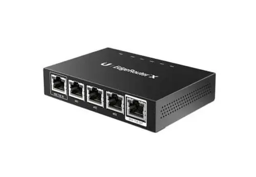 ER-X Ubiquiti EdgeRouter 3 x Ports 1000Base-T + 1 x Port PoE RJ-45 + 1 x Port PoE RJ-45 Pass-through Advanced Gigabit Ethernet Router