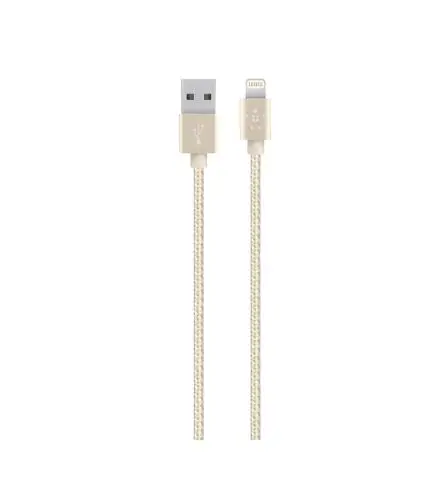 F8J144BT04-GLD Belkin MIXIT Metallic Lightning to USB Cable