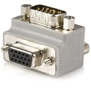 GC1515MFRA2 StarTech Right Angle VGA to VGA Cable Adapter Type 2 M/F