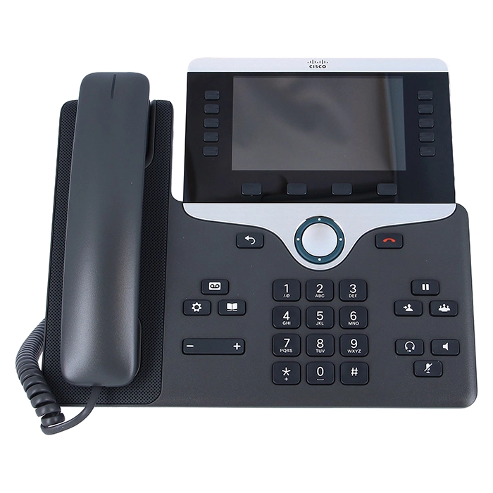 CP-8851-K9 Cisco 8800 Series 8851 2 x Ports 1000Base-T Charcoal Wall-mountable IP Phone