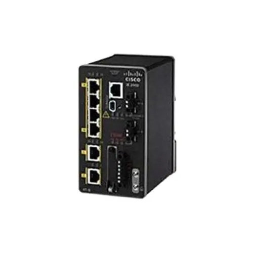 IE-2000-4TS-B-RF Cisco Industrial Ethernet IE 2000 Series 4 x FE Ports 10/100Base-TX + 2 x FE SFP Ports Layer 2 Managed Fast Ethernet Network Switch