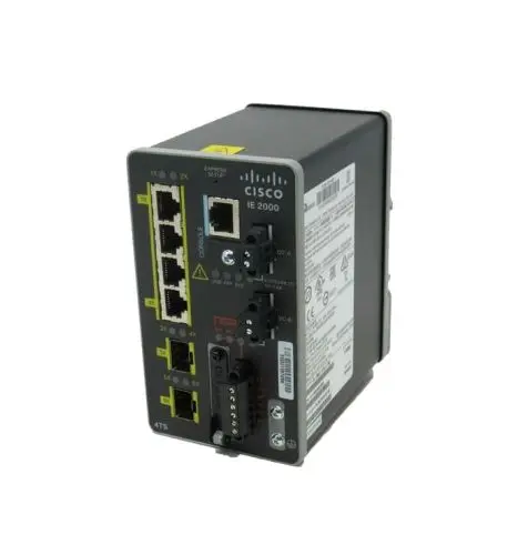 IE-2000-4T-B-RF Cisco Industrial Ethernet IE 2000 Series 6 x FE Ports 10/100Base-TX Layer 2 Managed Fast Ethernet Network Switch