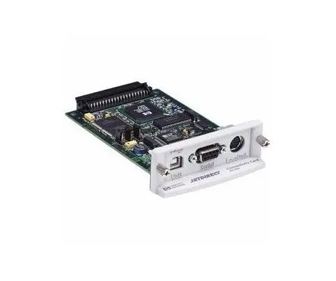 J4135A HP JetDirect 1 x Port RS-232 Serial + 1 x Slot LocalTalk Print Server Internal Card