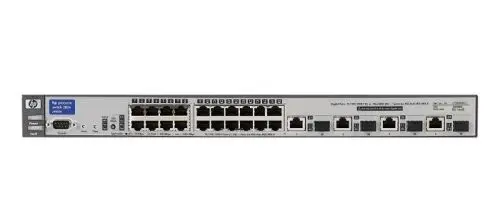 J4903-80099 HP ProCurve 2800 Series 2824 20 x RJ-45 Ports 10/100/1000Base-T + 4 x Dual Personality RJ-45/SFP (mini-GBIC) Ports Layer 3 Managed Rack-mountable Gigabit Ethernet Network Switch