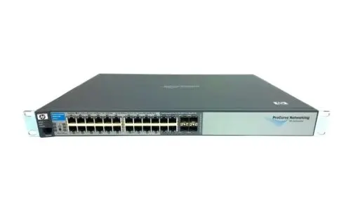 J9021-69001 HP ProCurve 2810-24G 24 x RJ-45 Ports 10/100/1000Base-T LAN + 4 x SFP (mini-GBIC) Ports Layer 2 Managed Stackable Gigabit Ethernet Network Switch