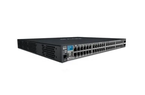 J9022-69001 HP ProCurve 2810 Series 2810-48G 44 x RJ-45 Ports 10/100/1000Base-T + 4 x Dual Personality RJ-45/SFP (mini-GBIC) Ports Layer 2 Managed Rack-mountable Stackable Gigabit Ethernet Network Switch