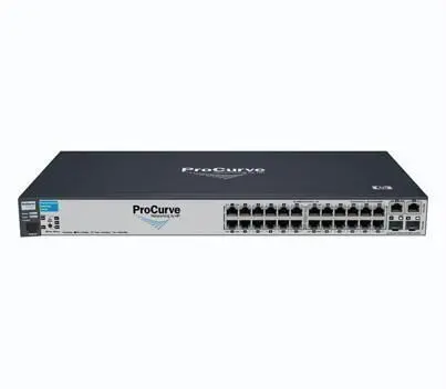 J9085-69001 HP ProCurve 2610 Series 2610-24 24 x RJ-45 Ports 10/100Base-TX + 2 x RJ-45 GE Ports + 2 x SFP (mini-GBIC) Ports Layer 2 Managed Rack-mountable Fast Ethernet Network Switch
