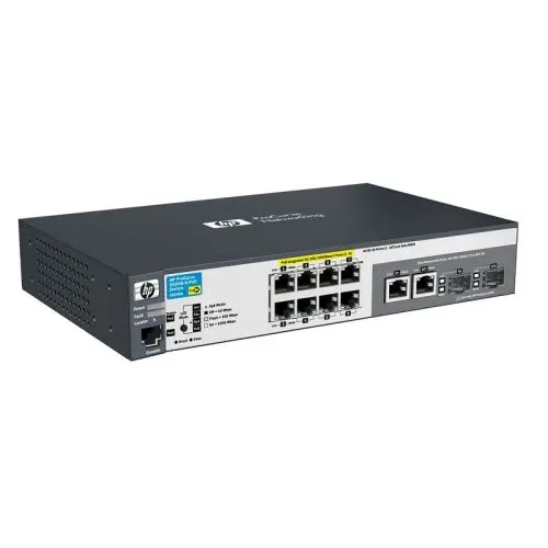 J9137-69001 HP ProCurve 2520 Series 2520-8-PoE 8 x RJ-45 Ports PoE 10/100Base-TX + 2 x RJ-45 GE Ports Layer 3 Managed Rack-mountable Fast Ethernet Network Switch