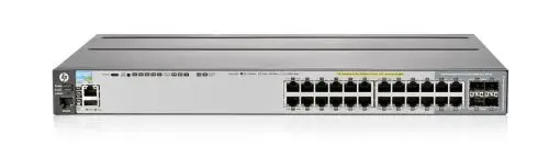 J9727-61001 HP Aruba 2920-24G PoE+ 20 x RJ-45 Ports PoE+ 10/100/1000Base-T + 4 x RJ-45 dual-personality Ports PoE+ Layer 2 Managed Rack-mountable Gigabit Ethernet Network Switch