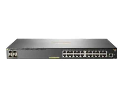 JL255A HP 2930F Series 2930F-24G-PoE+ 24 x RJ-45 Ports 10/100/1000Base-T + 4 x SFP Ports Layer 3 Managed Rack-mountable Gigabit Ethernet Network Switch
