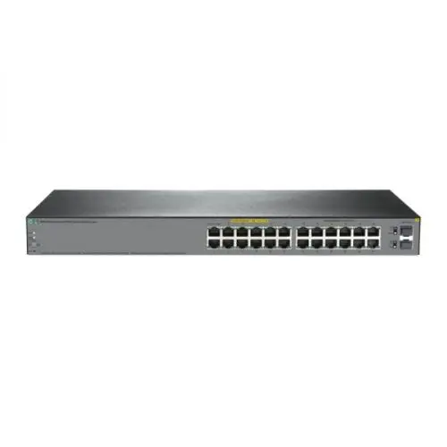 JL384A#ABA HP OfficeConnect 1920S 24G 2SFP PPoE+ 12 x RJ-45 Ports PoE+ 10/100/1000Base-T + 12 x RJ-45 Ports + 2 x SFP Ports Layer 2 Managed Rack-mountable Gigabit Ethernet Network Switch