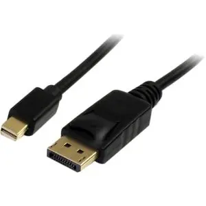 MDP2DPMM6 StarTech 6ft Mini DisplayPort to DisplayPort Adapter Cable
