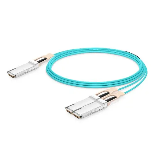 MFS1S50-H010E Mellanox LinkX 200Gb/s to 2x100Gb/s Active Splitter Fiber InfiniBand Cable 10m
