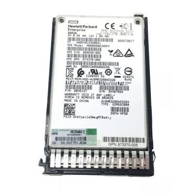 MO000800JWDKV HP 800GB SAS 12Gb/s Mixed Use SFF 2.5-Inch Solid State Drive with Hot Pluggable with Smart Carrier for ProLiant BL460c Gen10