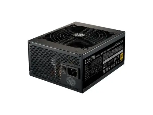 MPE-A501-AFCAG-US Cooler Master MWE 1050-Watts 100-240V AC 13-6A 47-63Hz 80-Plus Gold Full Modular ATX Power Supply