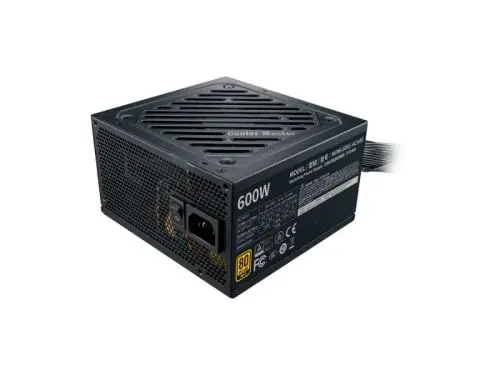 MPW-6001-ACAAG-JP Cooler Master G 600-Watts 100-240V AC 10-5A 47-63Hz 80-Plus Gold ATX Power Supply