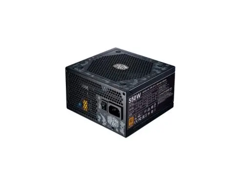 MPX-5501-AMAAB-AF Cooler Master MasterWatt 550-Watts 100-240V AC 8-4A 50-60Hz 80-Plus Bronze Semi Modular ATX Power Supply