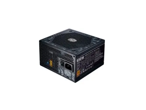 MPX-6501-AMAAB-EF Cooler Master MasterWatt 650-Watts 100-240V AC 10-5A 50-60Hz 80-Plus Bronze Semi Modular ATX Power Supply