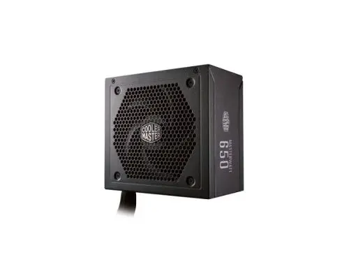 MPX-6501-AMAAB-EU Cooler Master MasterWatt 650-Watts 100-240V AC 10-5A 50-60Hz 80-Plus Bronze Semi Modular ATX Power Supply