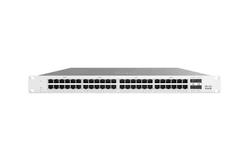 MS125-48FP-HW Cisco Meraki MS125 Series MS125-48FP 48 x Ports PoE+ 10/100/1000Base-T + 4 x Ports SFP+ Uplink 1U Rack-mountable Layer 2 Managed Network Switch