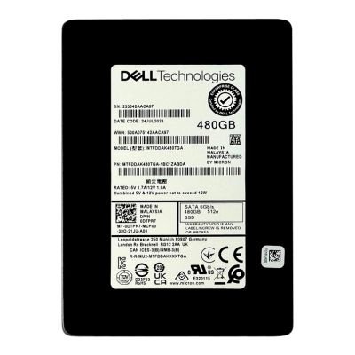 MTFDDAK480TGA-1BC1ZABDA Micron 5400 PRO 480GB 6Gb/s SATA 2.5-Inch DELL OEM Solid State Drive