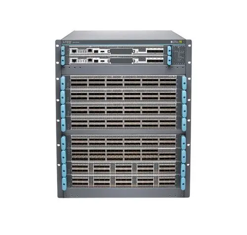 MX10008-PREMIUM Juniper JNP10008/MX10008 Redundant 8 x Expansion Slots + 2 x Routing Engine + 6 x PSU + 2 x Fan Trays + 6 x Switch Fabric Card Router Chassis