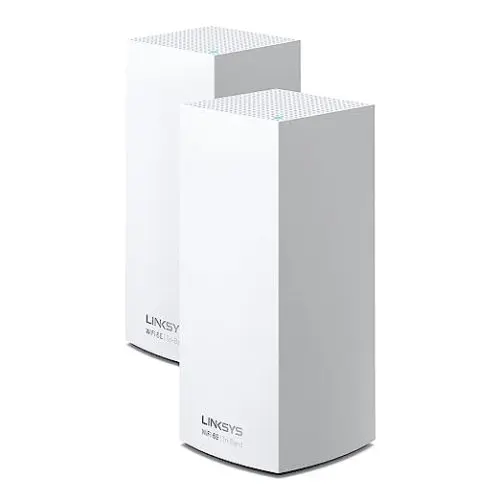 MX8502 Linksys Atlas Max 6E AXE8400 Wireless Tri-Band Gigabit Mesh Wi-Fi System (2-Pack)