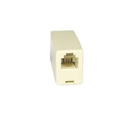 P420-001 Tripp Lite gender changer RJ11 White cable