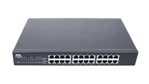 PC2224 Dell PowerConnect 2224 24 x Ports 10/100Base-X 1U Rack-mountable Fast Ethernet Network Switch