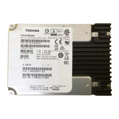 PX04SRB384 Toshiba 3.84TB Multi-Level Cell SAS 12Gb/s 2.5-Inch Solid State Drive