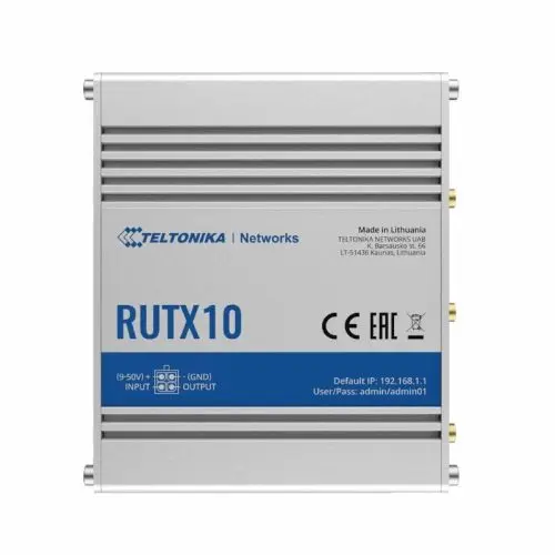 RUTX10 Teltonika LTE Industrial Ethernet Router