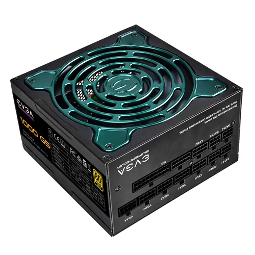 220-G5-1000-X1 EVGA SuperNOVA 1000 G5 1000-Watts 100-240V AC 15-8A 50-60Hz 80-Plus Gold Fully Modular Eco Mode ATX12V / EPS12V Power Supply