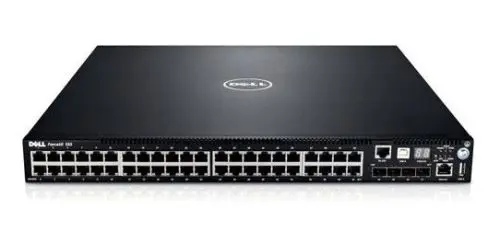 S55T-AC Dell Force10 S-Series S55 44 x Ports 10/100/1000Base-T + 4 x SFP Ports Layer 3 Managed 1U Rack-mountable Gigabit Ethernet Network Switch