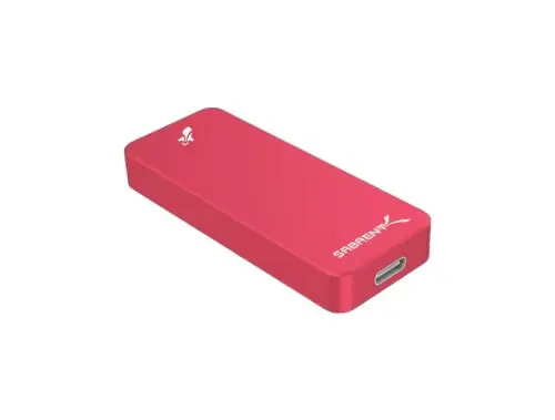 SB-1TB-NANO-RED Sabrent Rocket Nano 1TB USB 3.2 External Solid State Drive