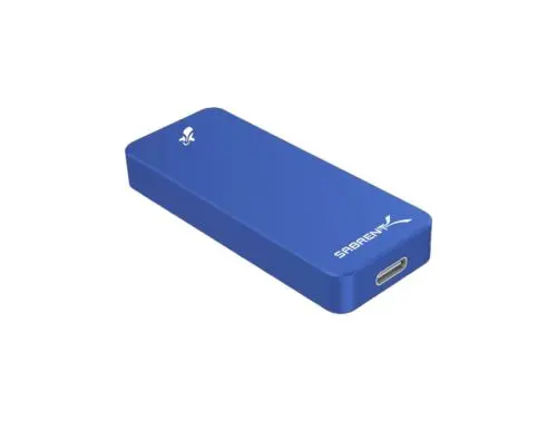 SB-512-NANO-BLU Sabrent Rocket Nano 512GB USB 3.2 External Solid State Drive