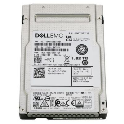 SDFGR55DAB02T Kioxia RM6 1.92TB SAS 12Gb/s Mixed Use 2.5-Inch Solid State Drive