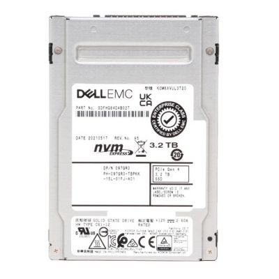 SDFHQ84DAB02T KIOXIA CM6 3.2TB Triple-Level Cell PCI Express NVMe 4.0 x4 2.5-Inch Solid State Drive