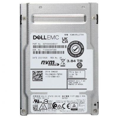 SDFHS84DAB02T KIOXIA 3.84TB Triple-Level Cell PCI Express NVMe 4.0 U.2 , 2.5-Inch Solid State Drive