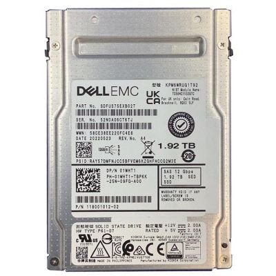 SDFUS75EXB02T KIOXIA PM6-R 1.92TB Triple-Level Cell SAS 12Gb/s 2.5-Inch Solid State Drive