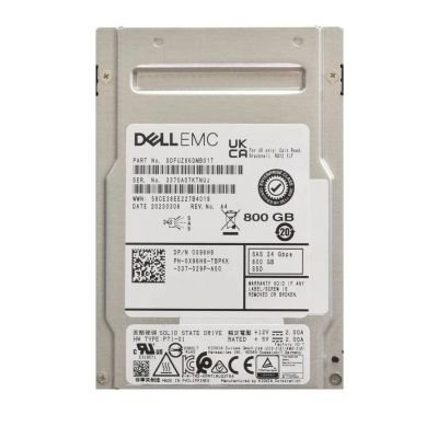 SDFUZ86DMB01T PM7-V Kioxia 800GB SAS 24Gb/s SIE Mixed Use 2.5-inch Internal Solid State Drive  Dell OEM