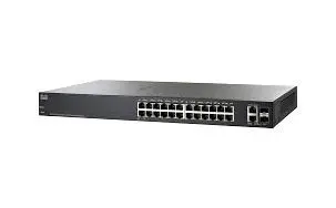 SF220-24-K9-NA-RF Cisco Small Business 220 Series SF220-24 24 x Ports 10/100Base-T + 2 x Ports Combo SFP Layer 2 Managed Fast Ethernet Network Switch