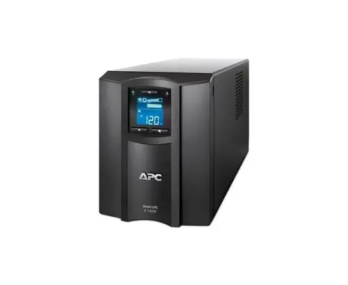 SMC1000IC APC Smart-UPS C 1000VA 600-Watts 230V 8 IEC 60320 C13 Outlets SmartConnect Port USB and Serial Communication AVR Graphic LCD Line Interactive Tower UPS