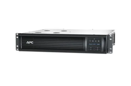 SMT1000RMI2UC APC Smart-UPS 1000VA 700-Watts 230V 4 IEC C13 / 2 IEC Jumpers Outlets SmartConnect Port + SmartSlot, AVR, LCD 2U Rackmount UPS