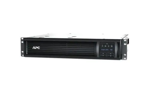 SMT750RMI2UC APC Smart-UPS 750VA 500-Watts 230V 4 IEC 320 C13 / 2 IEC Jumpers Outlets SmartConnect Port / SmartSlot AVR LCD Line Interactive 2U Rackmount UPS